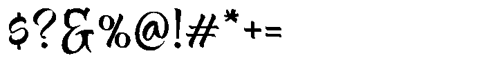 Dynasty Dash Font OTHER CHARS