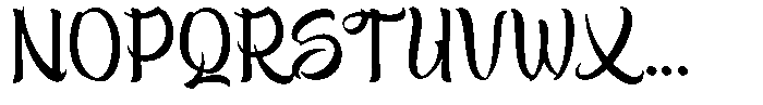 Dynasty Dash Font UPPERCASE