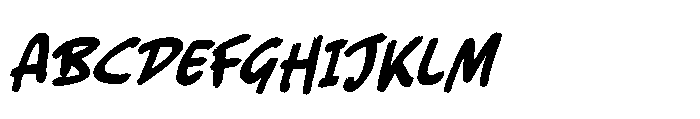 Dynasty Dragon Italic Font UPPERCASE