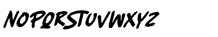Dynasty Dragon Italic Font UPPERCASE