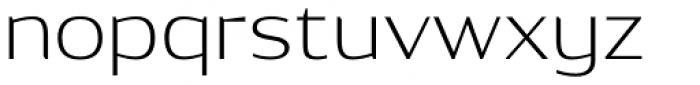 Dynasty ExtraLight Font LOWERCASE