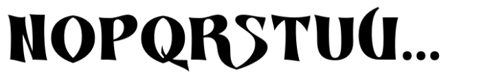 Dynasty Fantasy Black Font UPPERCASE