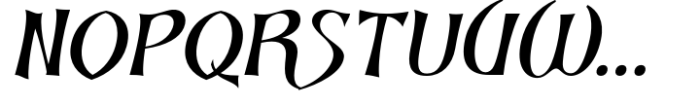 Dynasty Fantasy Italic Font UPPERCASE