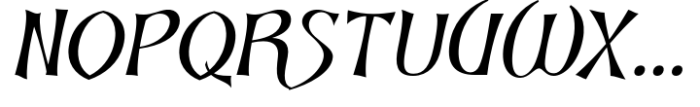 Dynasty Fantasy Light Italic Font UPPERCASE