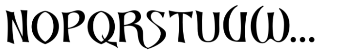 Dynasty Fantasy Regular Font UPPERCASE
