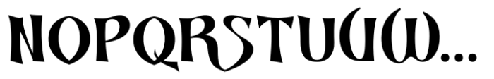 Dynasty Fantasy Semi Bold Font UPPERCASE