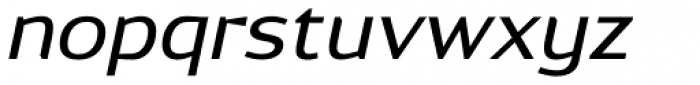 Dynasty Medium Italic Font LOWERCASE