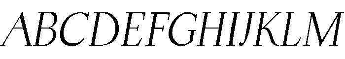 Dyrynk Regular Italic Font UPPERCASE