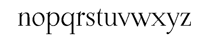 Dyrynk Regular Font LOWERCASE