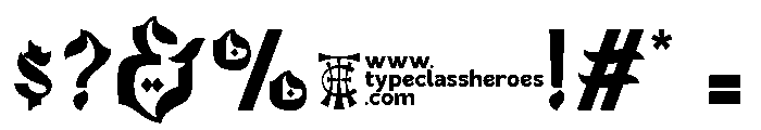 Dzakiyah DEMO Font OTHER CHARS