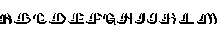 Dzakiyah DEMO Font UPPERCASE
