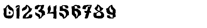 Dzakiyah Rough Font OTHER CHARS