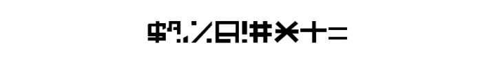 E.Katakana.otf Font OTHER CHARS