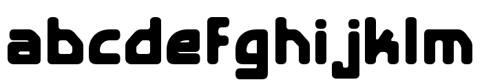 E4 ASCII Regular Font LOWERCASE