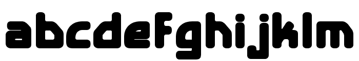 E4 Digital V2 Bold Font LOWERCASE