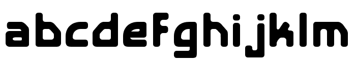 E4 Digital V2 Light Regular Font LOWERCASE