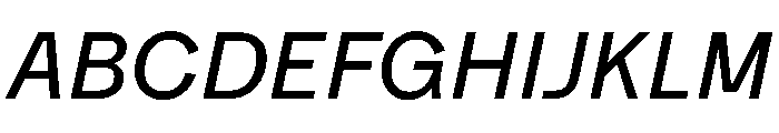 E8888Web Italic Font UPPERCASE