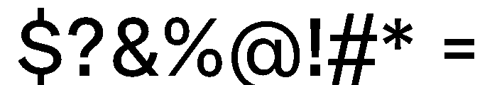 E8888Web Regular Font OTHER CHARS