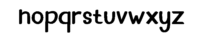 EARNING Minimalist Regular Font LOWERCASE
