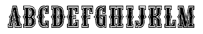 Eaorine Request 2.0 Regular Font UPPERCASE