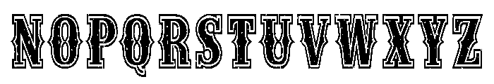 Eaorine Request 2.0 Regular Font UPPERCASE