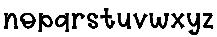 Early Dawn Font LOWERCASE