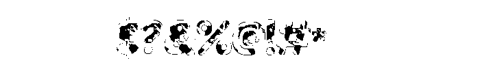 Earth School Font OTHER CHARS