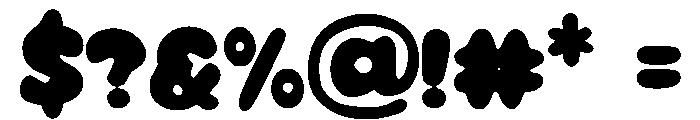 Earthworm Font OTHER CHARS