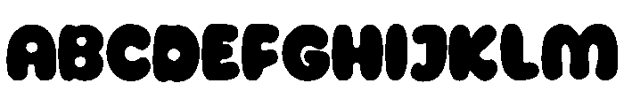 Earthworm Font UPPERCASE