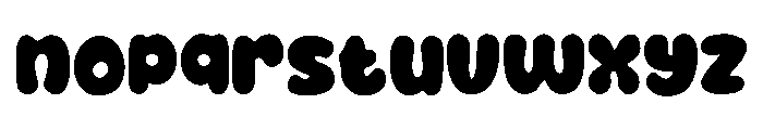Earthworm Font LOWERCASE