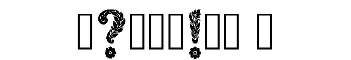 Earthy Regular Font OTHER CHARS
