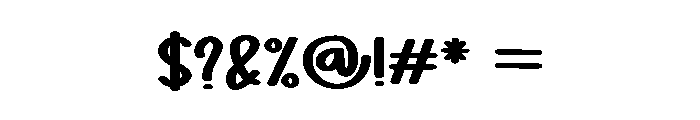 Easter Birthday Font OTHER CHARS