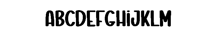 Easter Birthday Font UPPERCASE