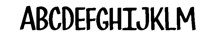 Easter Chic Font UPPERCASE