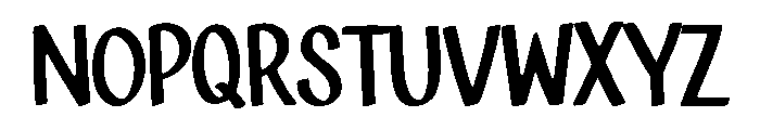 Easter Chic Font UPPERCASE