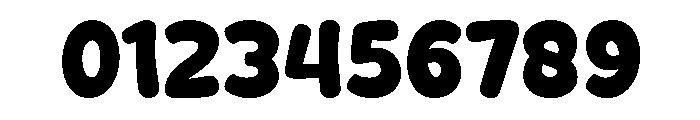 Easter Chunky Font OTHER CHARS