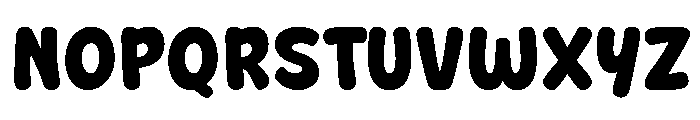 Easter Chunky Font UPPERCASE