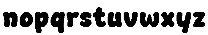 Easter Chunky Font LOWERCASE