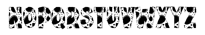 Easter Cutie 1 Font UPPERCASE