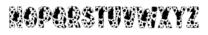 Easter Cutie 2 Font UPPERCASE
