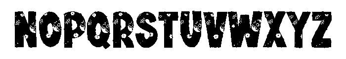 Easter Cutie 4 Font LOWERCASE