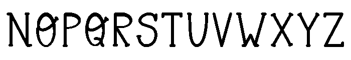 Easter Doodle Regular Font UPPERCASE