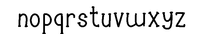Easter Doodle Regular Font LOWERCASE