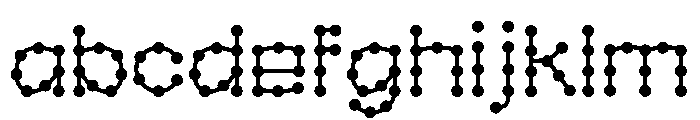 Easter Dot line FONT