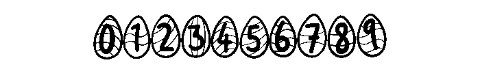 Easter Egg Hunt By Sque Regular Font OTHER CHARS