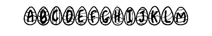 Easter Egg Hunt By Sque Regular FONT