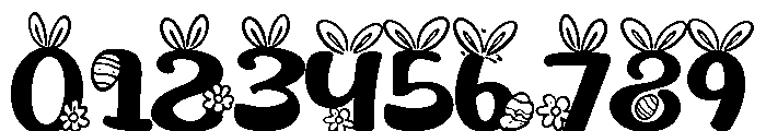Easter Fabulous Font OTHER CHARS