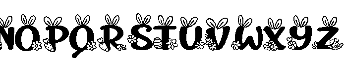 Easter Fabulous Font UPPERCASE