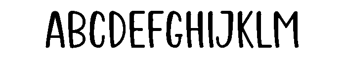 Easter Geronda Font UPPERCASE