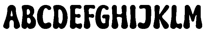Easter Gum Font UPPERCASE